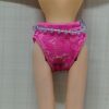 شورت عروسک باربی مجلسی منجوق‌دوزی شده با پارچه ساتن طرح‌دار
