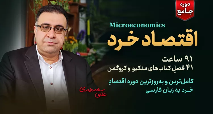 دوره جامع آموزش اقتصاد خرد با تدریس دکتر علی سعدوندی