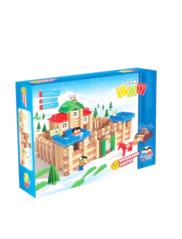 قلعه جنگلی ۳۲۵ قطعه TAK TOY اسباب‌بازی ساختنی برای کودکان