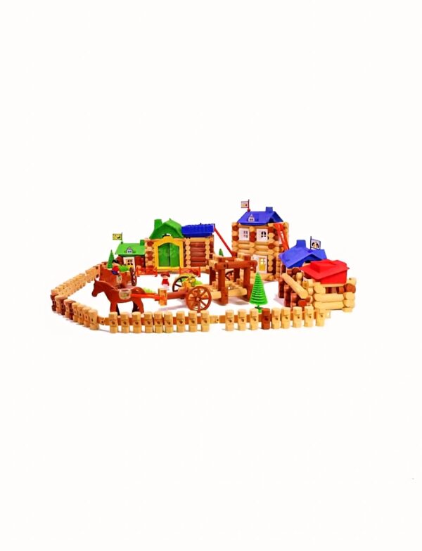 قلعه جنگلی ۳۲۵ قطعه TAK TOY اسباب‌بازی ساختنی برای کودکان