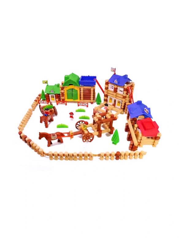 قلعه جنگلی ۳۲۵ قطعه TAK TOY اسباب‌بازی ساختنی برای کودکان