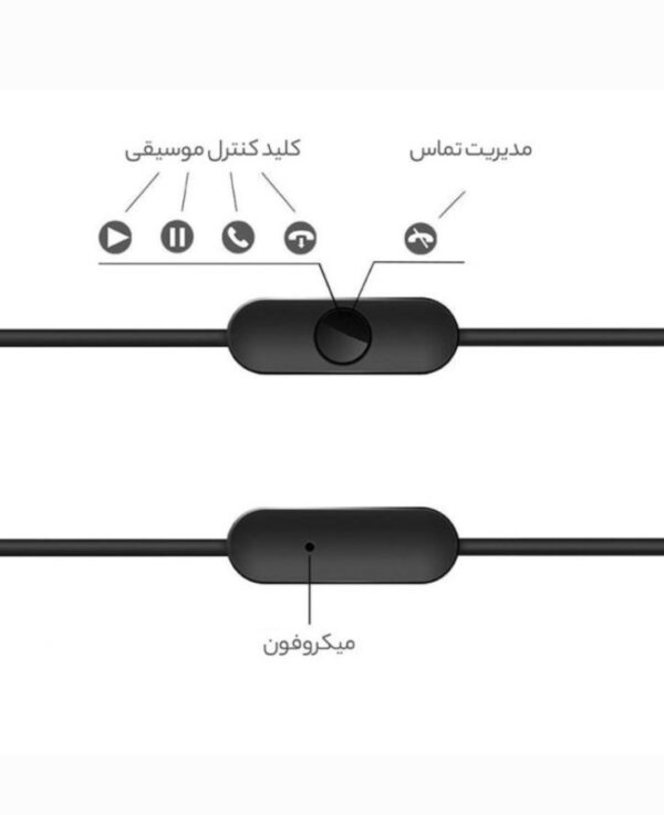 هندزفری وان مور سیمی کیفیت اصلی با میکروفون