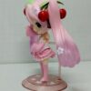 Hatsune Miku cherry hair anime figure – فیگور انیمه هاتسونه میکو با موهای گیلاسی بلند، سایز ۱۵ سانت، توپر و باکیفیت، کمیاب و کلکسیونی