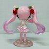 Hatsune Miku cherry hair anime figure – فیگور انیمه هاتسونه میکو با موهای گیلاسی بلند، سایز ۱۵ سانت، توپر و باکیفیت، کمیاب و کلکسیونی