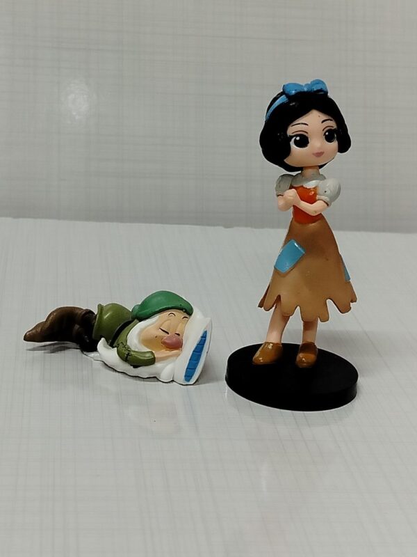 Snow White and Dwarf Figure Set – فیگور سفید برفی و کوتوله دیزنی ست دو عددی