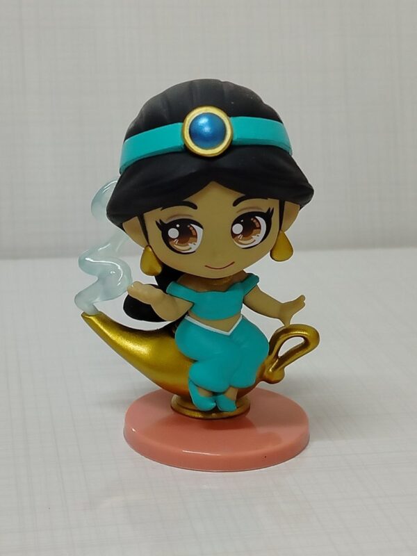 Jasmine Magic Lamp Disney Figure – فیگور جاسمین نشسته روی چراغ جادو اورجینال دیزنی کلکسیونی