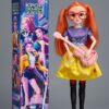 Mira K-Pop Demon Hunters Musical Doll عروسک میرا K-Pop Demon Hunters با موهای بلند صورتی، گیتار، مفصلی، موزیکال و دارای نور.